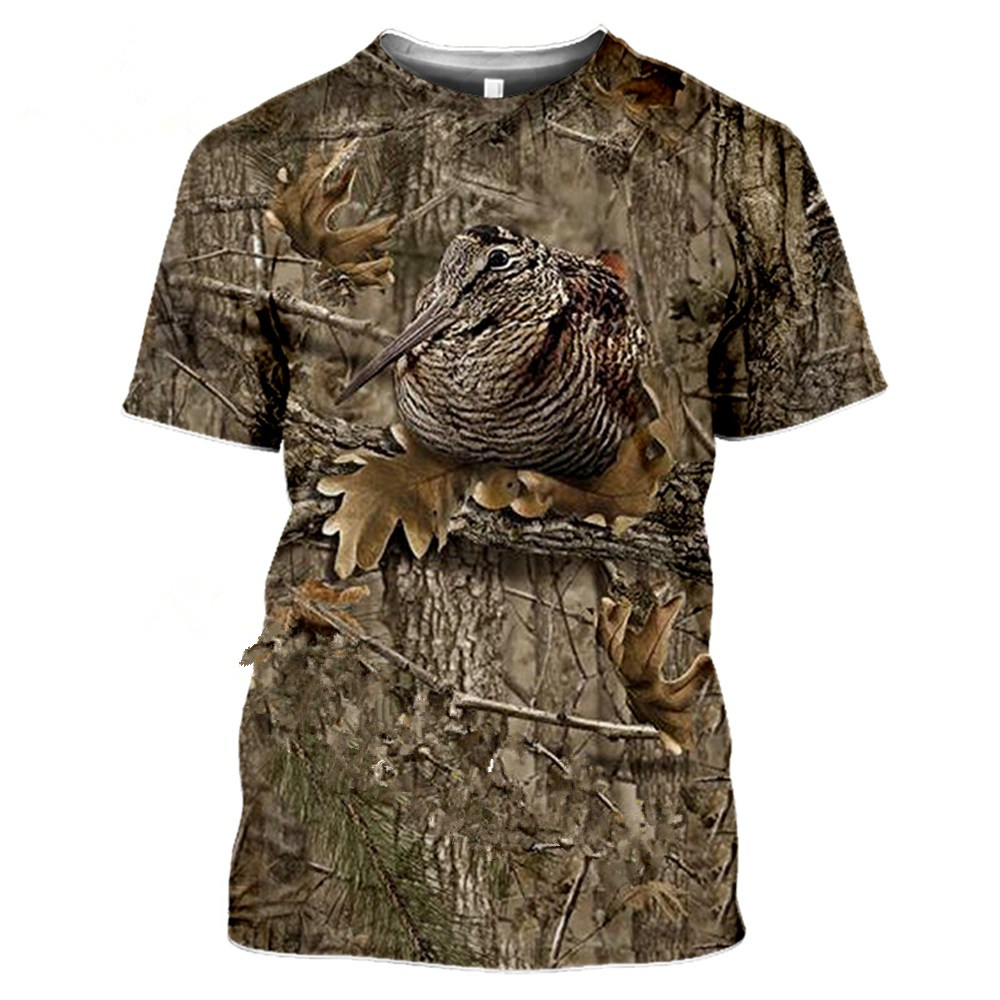Hunting Outdoor Shirts - الصيف عادية تي شيرت رجالي موضة