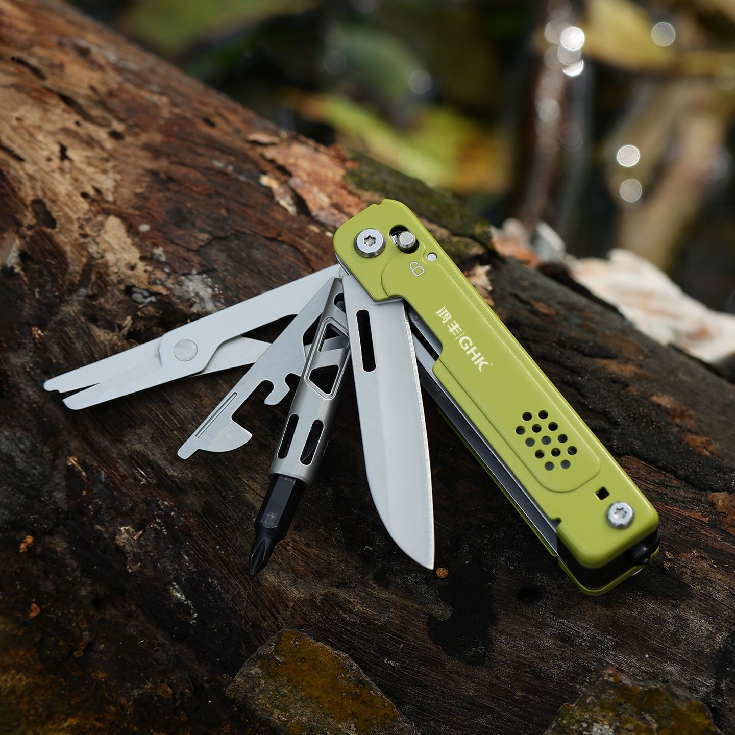 Hunting And Outdoor Supplies - سكين جيب متعدد الاستخدامات محمول للتخييم