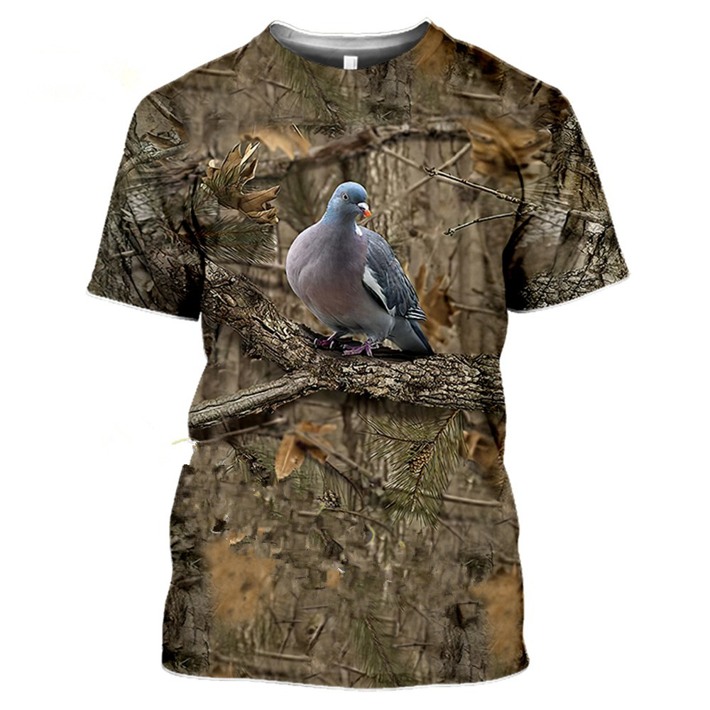 الصيف عادية تي شيرت رجالي موضة - مراجعة Hunting Outdoor Shirts وسعره