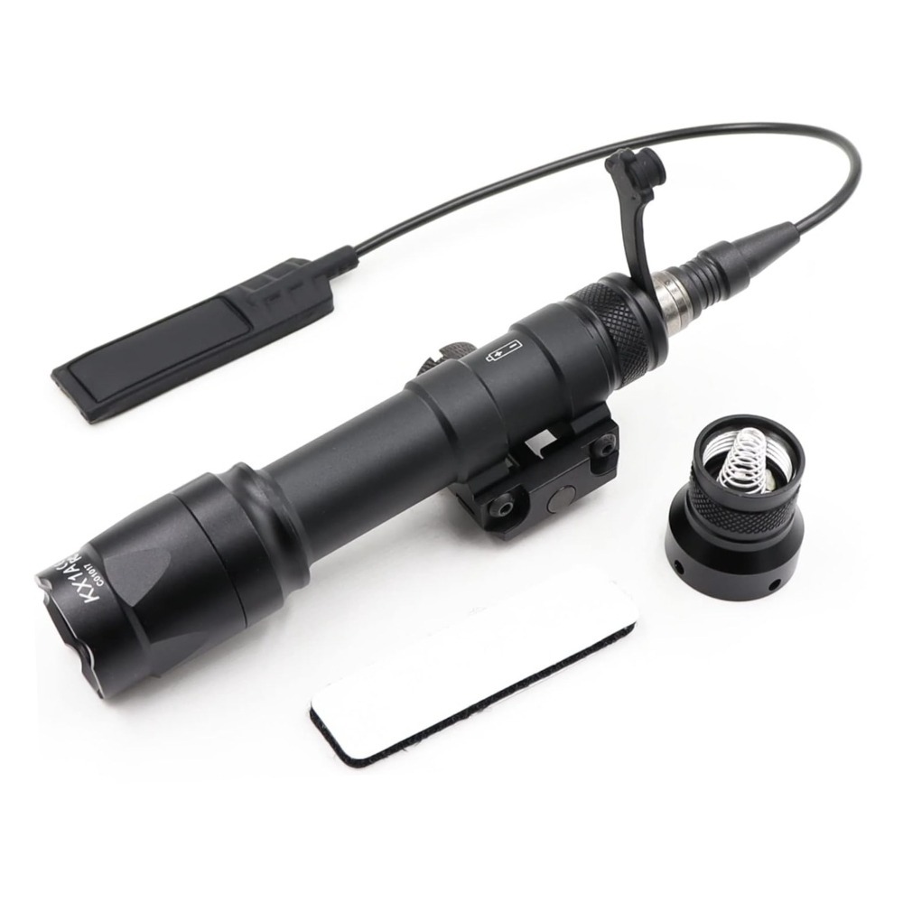 التكتيكية مصباح ليد جيب M600C  - مراجعة Outdoor Hunting Toys وسعره
