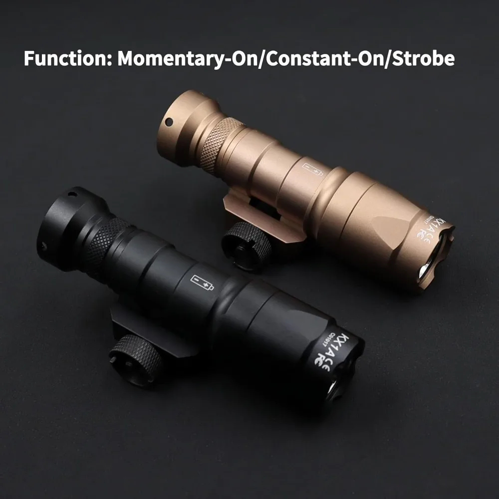 التكتيكية مصباح ليد جيب M600C  - مراجعة Outdoor Hunting Toys وسعره