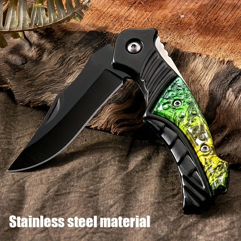 سكين فواكه محمول جديد قابل للط - مراجعة Hunting And Outdoor Supplies وسعره