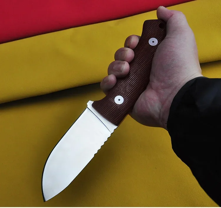 سكين نجاة إيطالي من سبيكة D2 ، - مراجعة Hunting And Outdoor Supplies وسعره