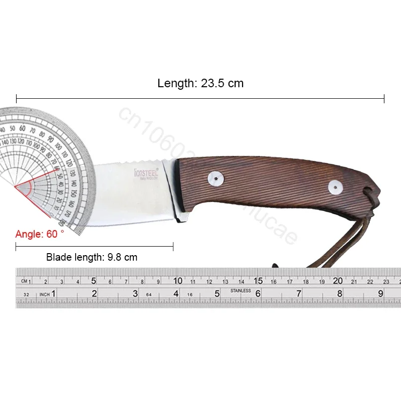 سكين نجاة إيطالي من سبيكة D2 ، - مراجعة Hunting And Outdoor Supplies وسعره