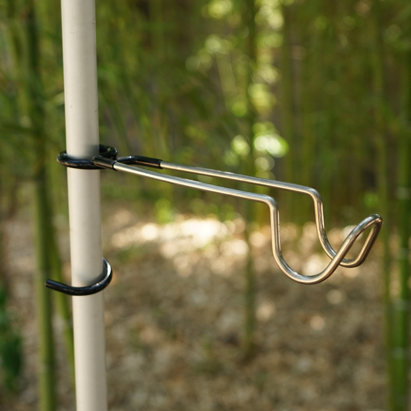 حامل مصباح من الفولاذ المقاوم  - مراجعة Hunting And Outdoor Supplies وسعره