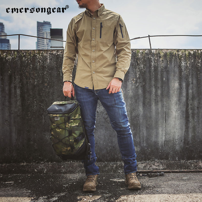 ايمرسونجير الأزرق التسمية الثل - مراجعة Hunting Outdoor Shirts وسعره