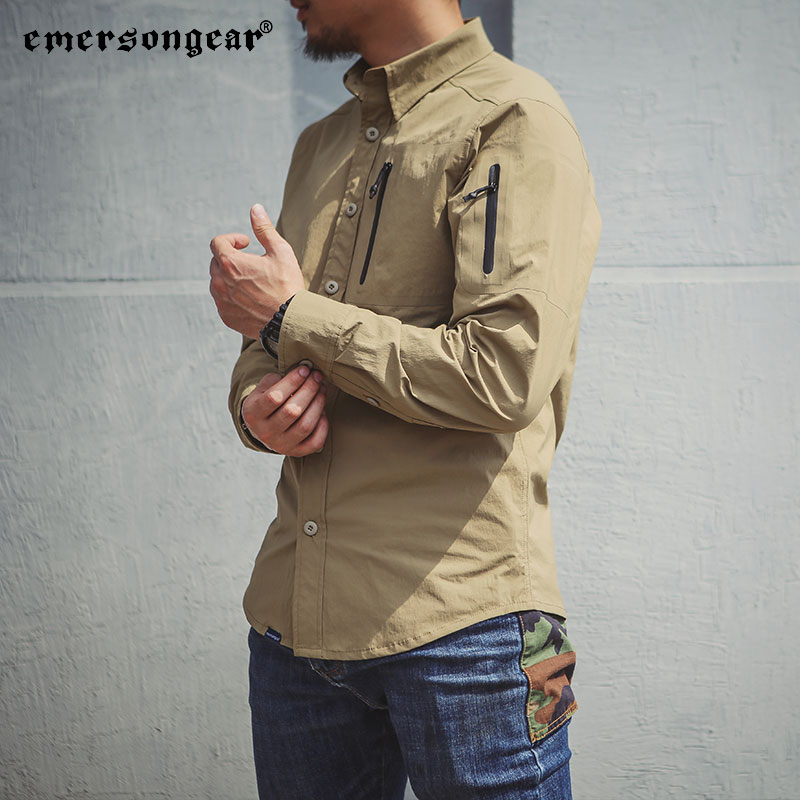 ايمرسونجير الأزرق التسمية الثل - مراجعة Hunting Outdoor Shirts وسعره