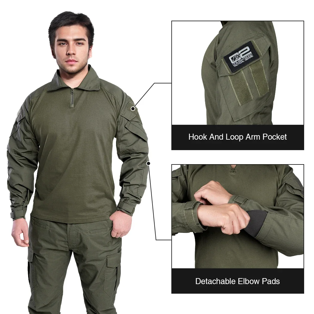 القمصان التكتيكية G3 القتالية  - مراجعة Hunting Outdoor Shirts وسعره